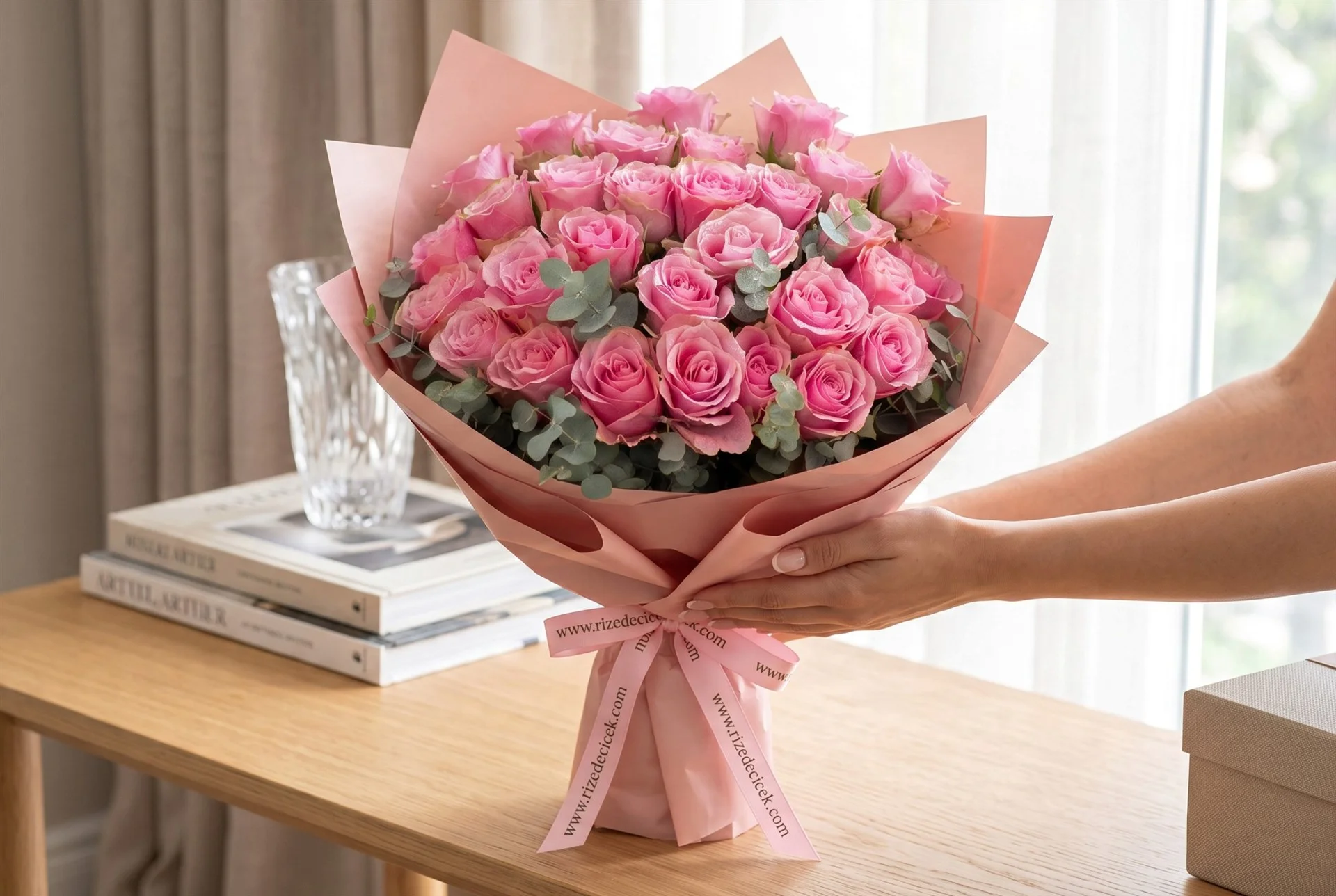 30'lu Pembe Gül Buketi