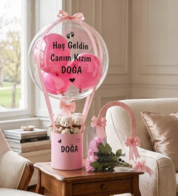 Pembe Balon Kutusu ve Anne Çantası